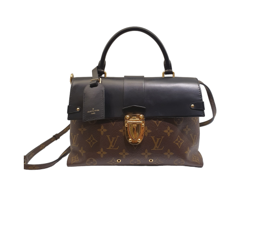 Louis Vuitton Monogram Black One Handle MM Bag