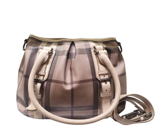 Burberry Beige Smoked Check Northfield Crossbody Bag