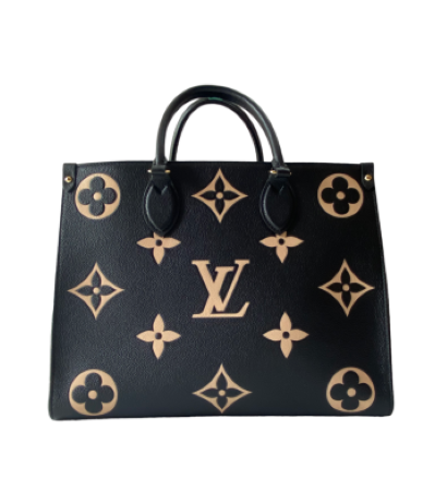 Louis Vuitton Bicolor Monogram Empreinte Giant Onthego Bag