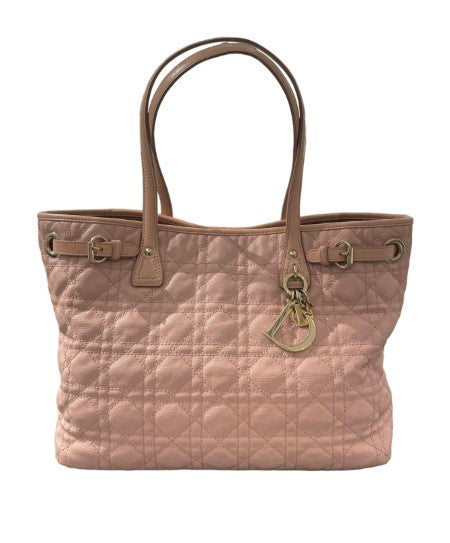 Christian Dior Pink Cannage Panarea Tote Bag