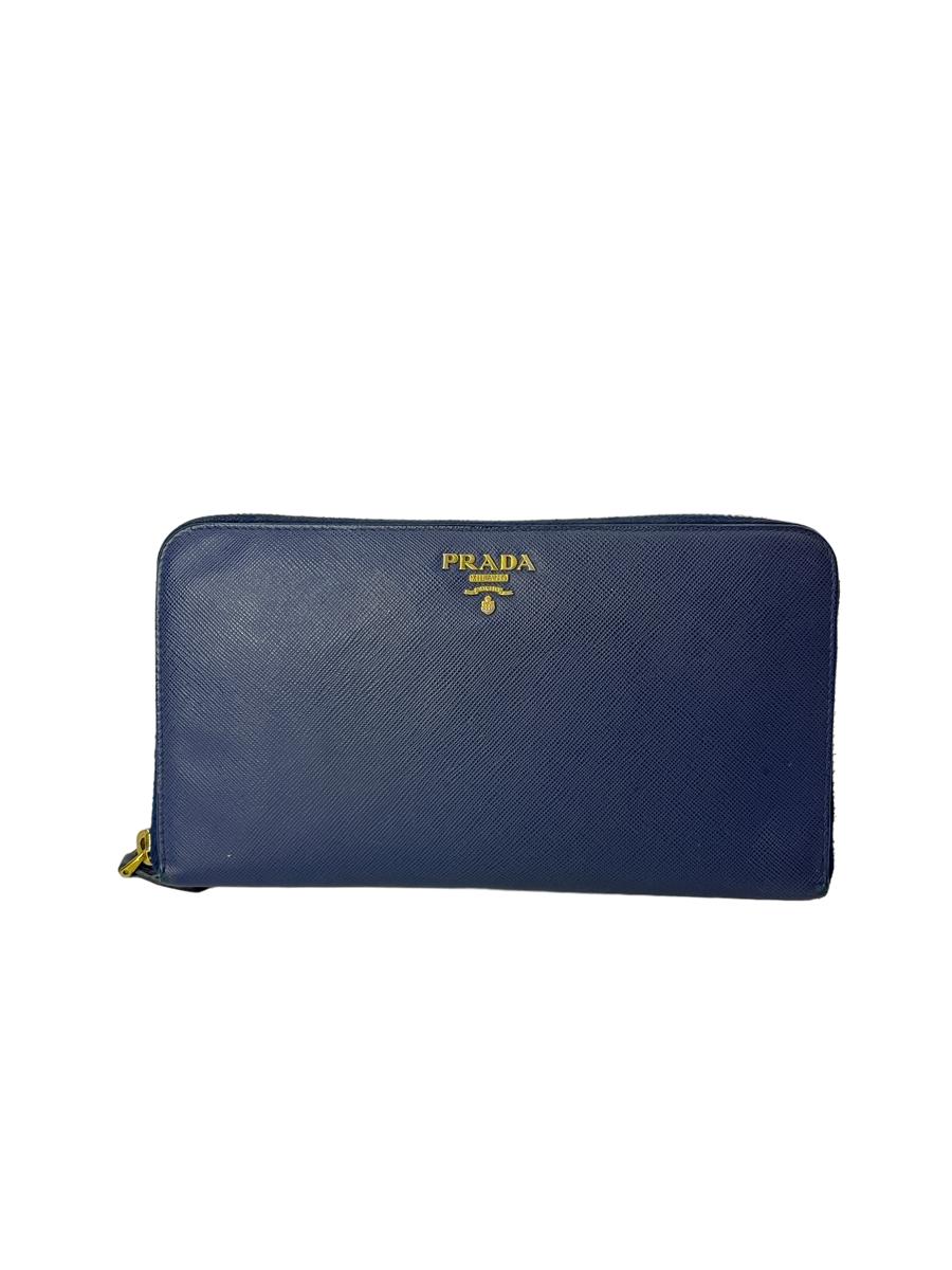 Prada Blue Wallet