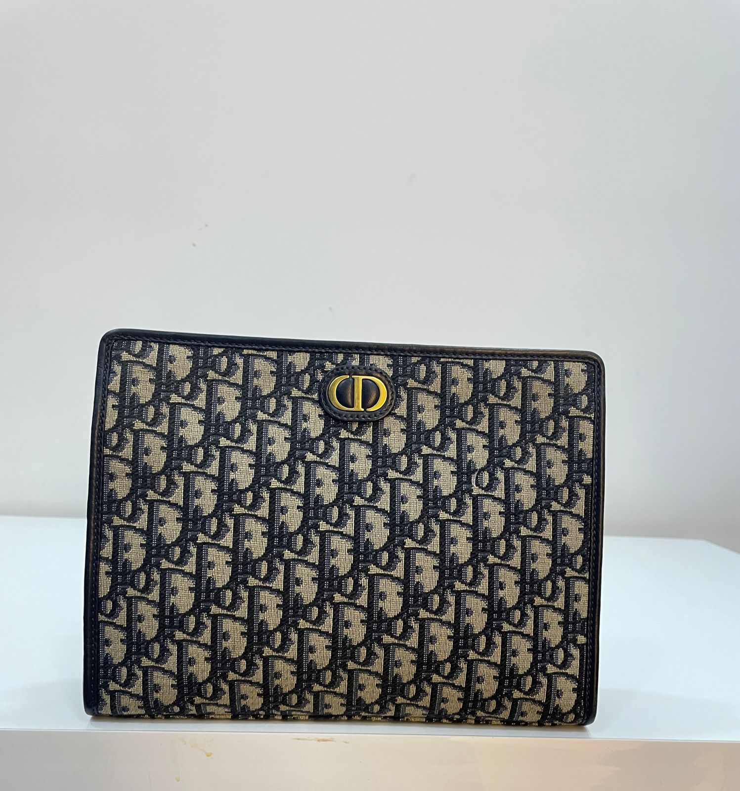 Christian Dior Blue Montaigne Pochette