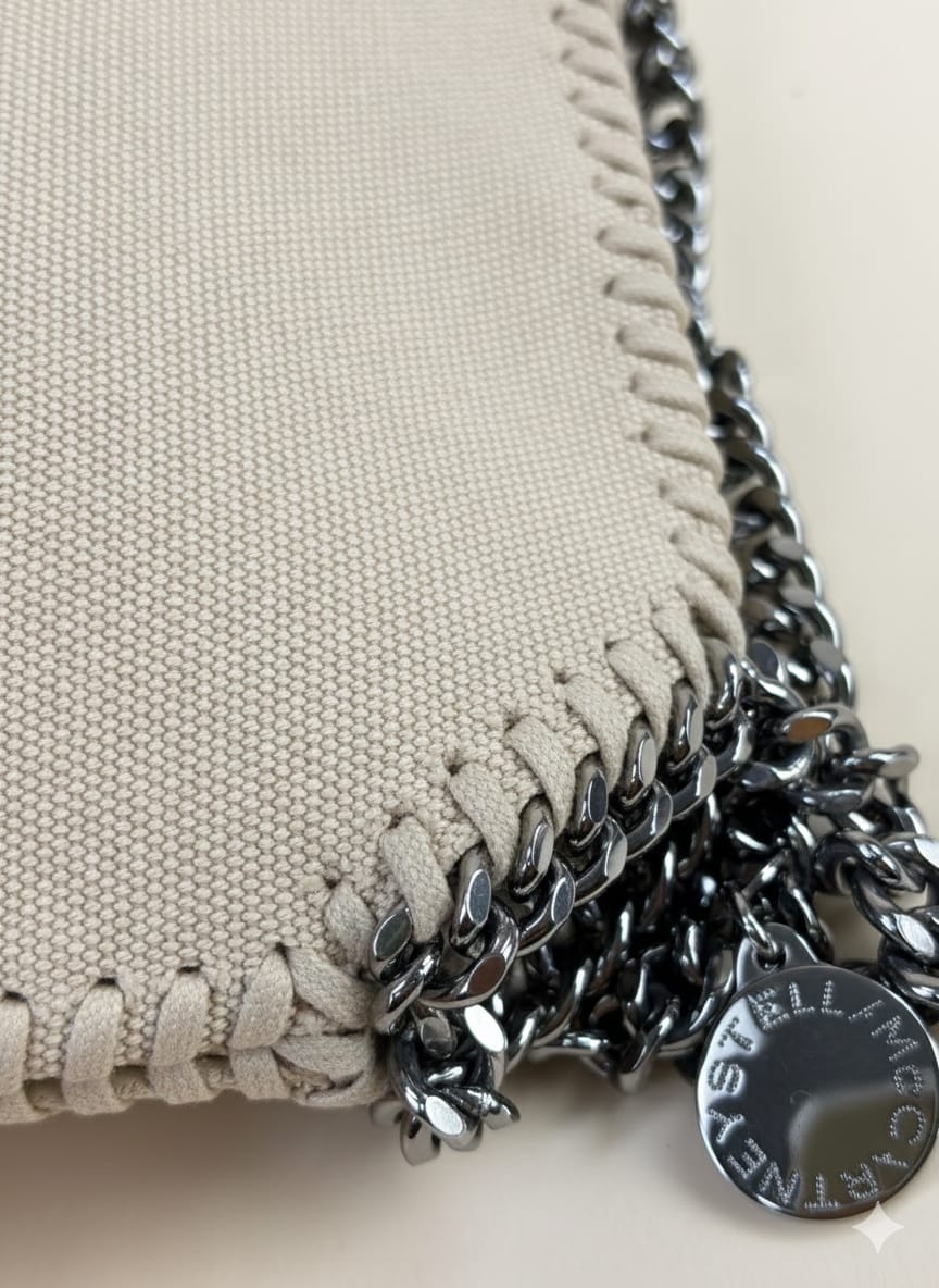 Stella Mccartney Beige Nano Falabella Bag