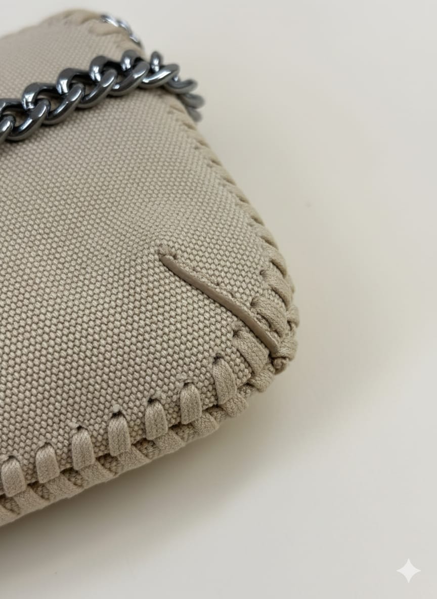 Stella Mccartney Beige Nano Falabella Bag
