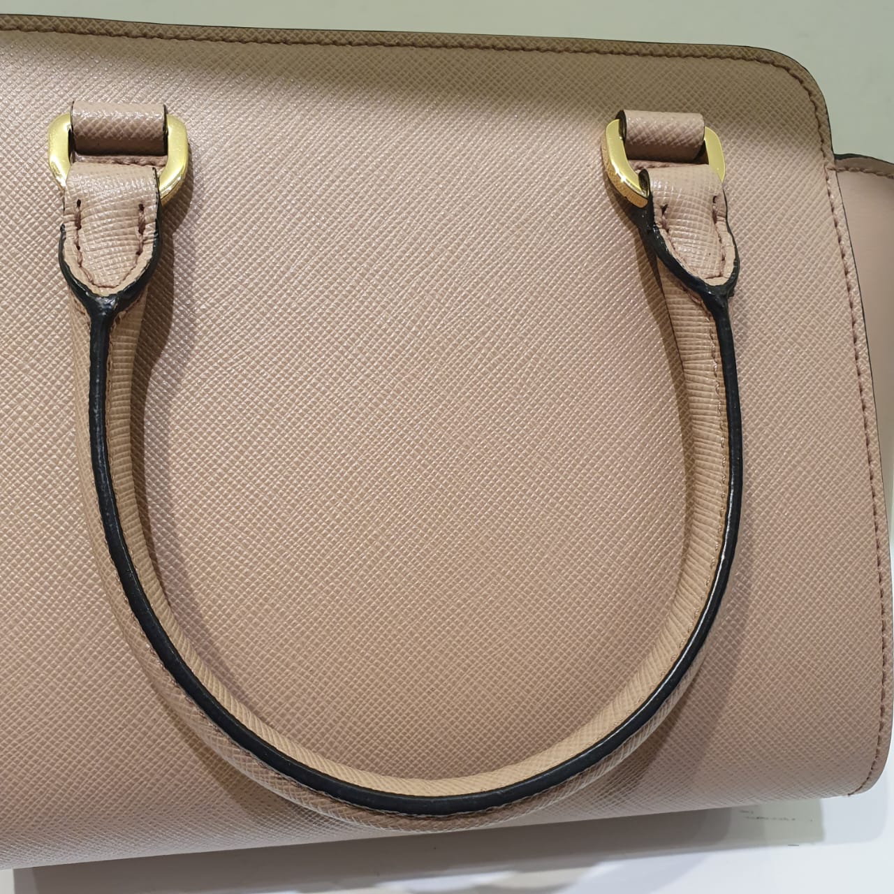 Prada Pink Nude Mini Tote Bag