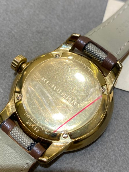 Burberry Gold Classic Round Watch