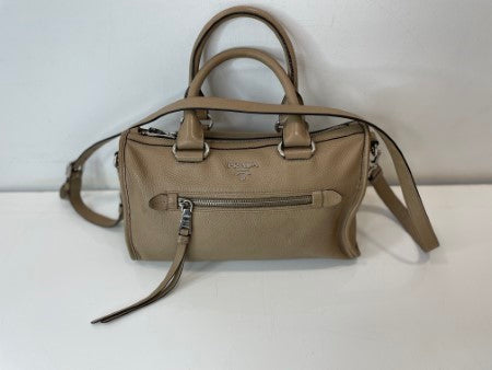 Prada Beige Phenix Convertible Tote Bag