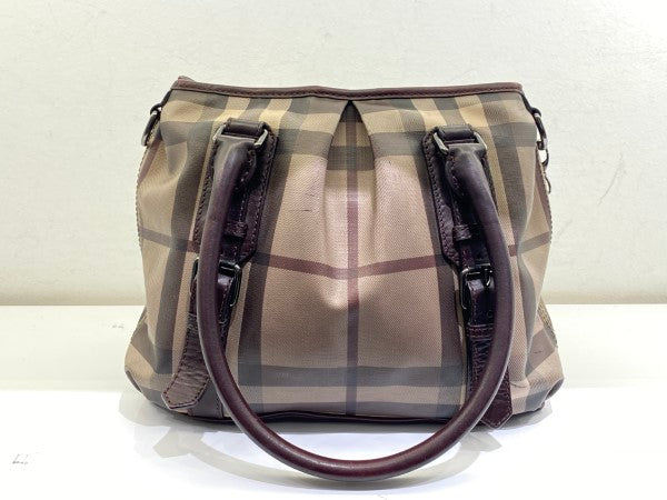 Burberry Bicolor Bridle House Check Bag