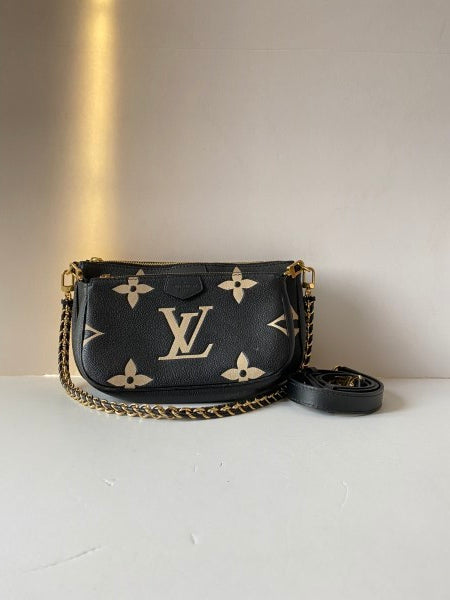 Louis Vuitton Bicolor Empreinte Monogram Giant Multi Pochette