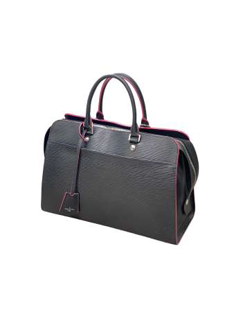 Louis Vuitton Black Vaneau Tote Epi Bag