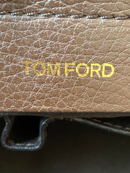 Tom Ford Brown Sleeve / Laptop  Large Bag