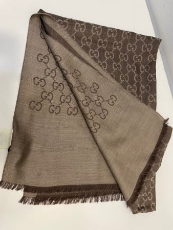 Gucci Brown GG Shawl