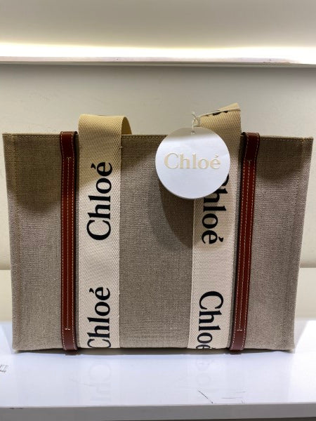 Chloe Bicolor Woody Medium Bag