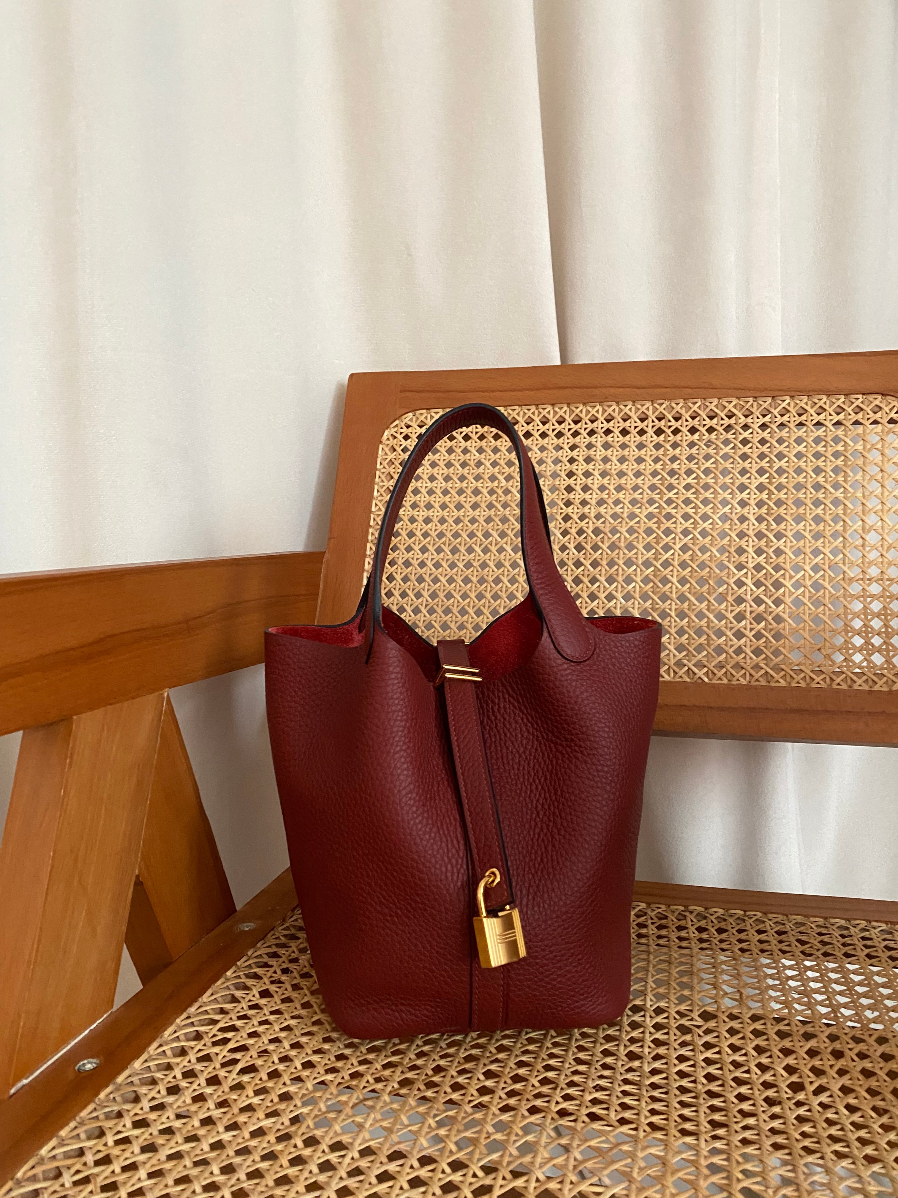 Hermes Rubis Picotin Lock 18 Bag