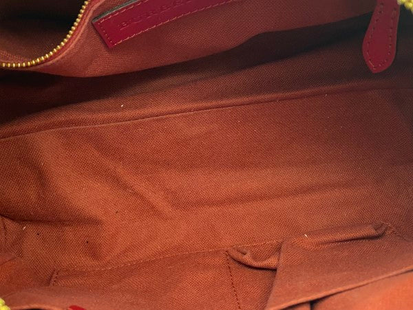 Burberry Haymarket Red Panel Blaze Tote Bag