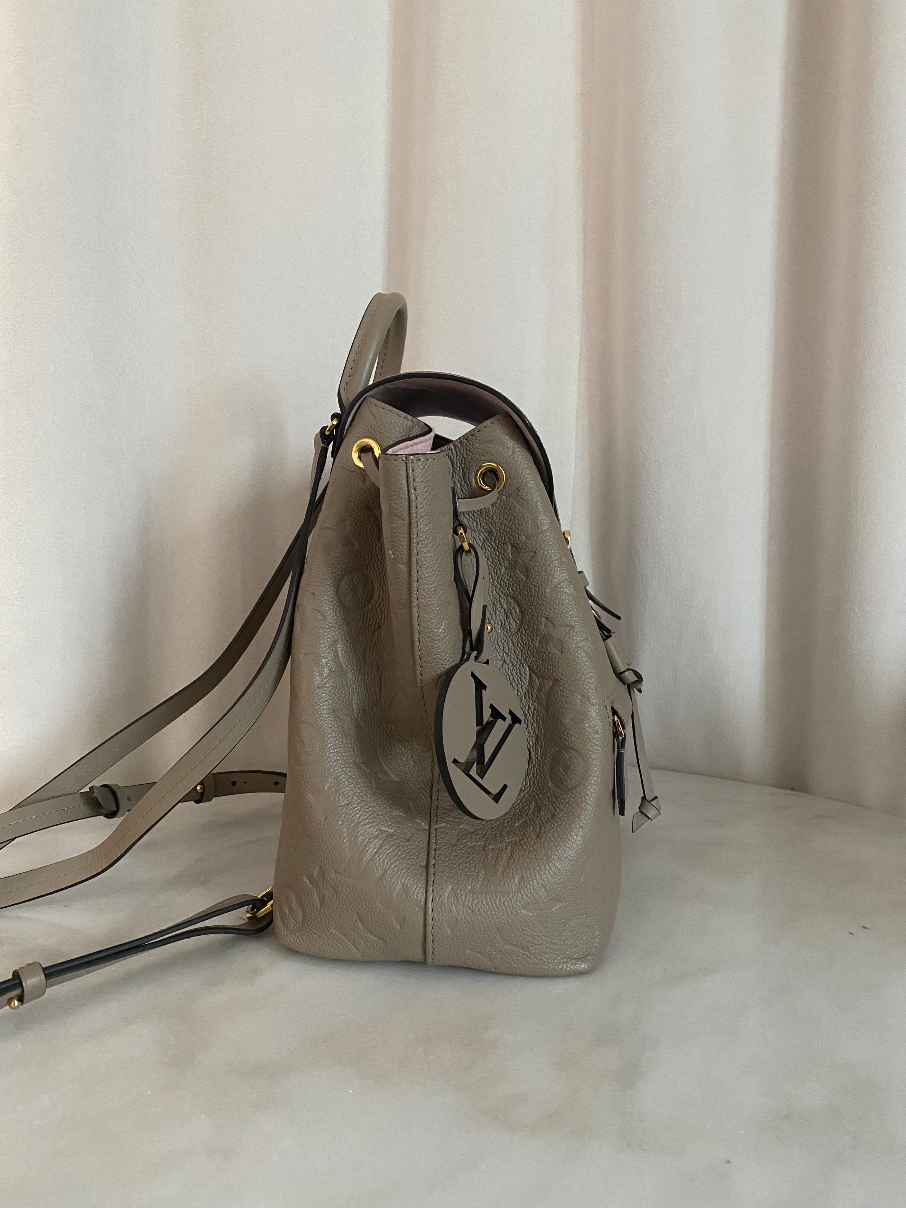 Louis Vuitton Nude Monogram Empreinte Montsouris Backpack Bag