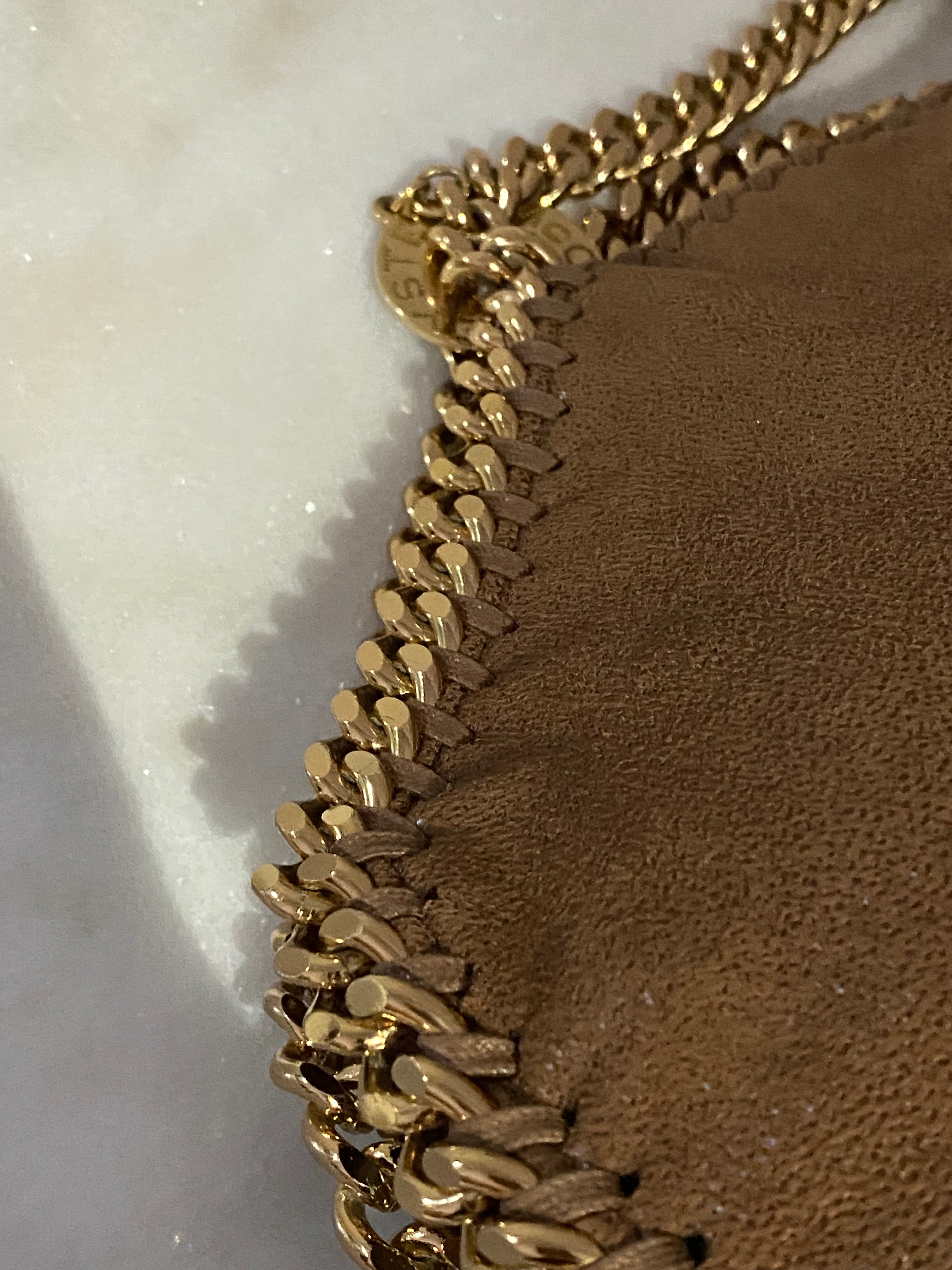 Stella Mccartney Camel Falabella Large Bag