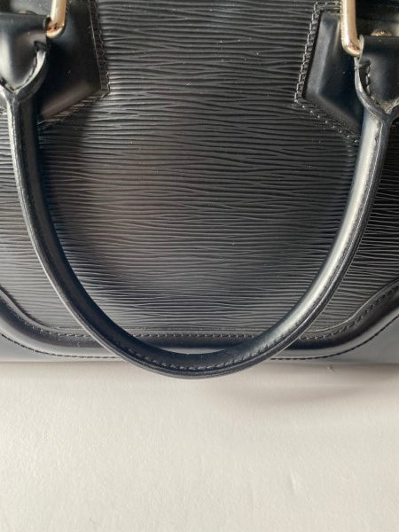 Louis Vuitton Black Bowling Montaigne PM Bag