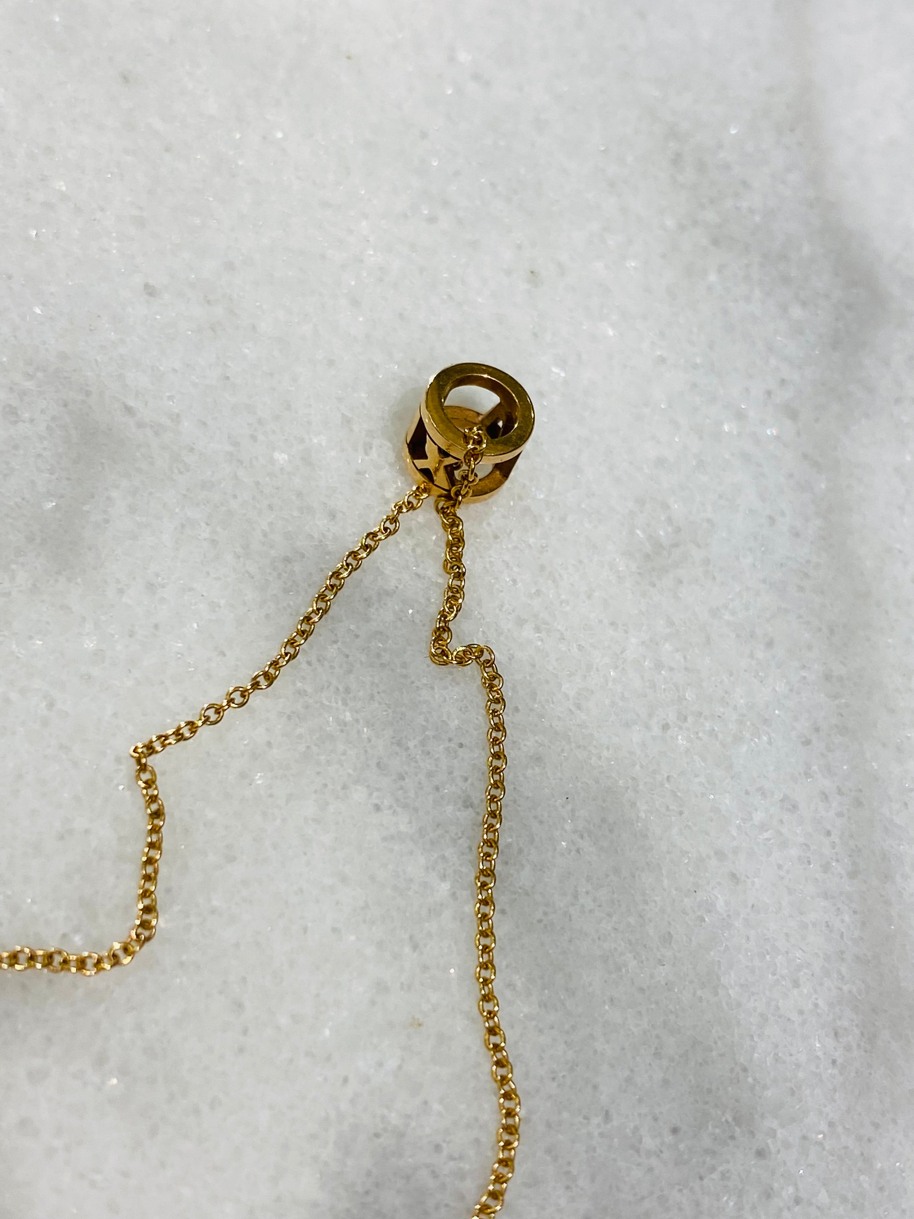 Tiffany & Co 18K Yellow Gold Round Necklace