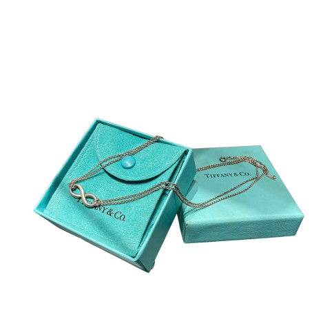 Tiffany & Co Silver Infinity Necklace