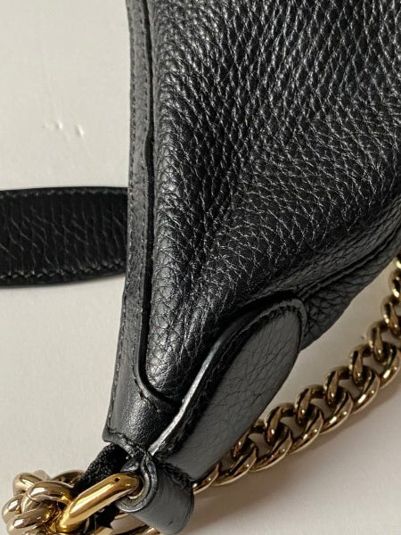 Gucci Black GG Soho Shoulder Bag