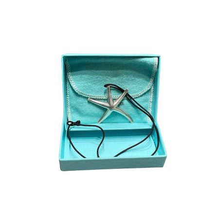 Tiffany & Co Silver Elsa Peretti Starfish Necklace