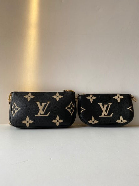 Louis Vuitton Bicolor Empreinte Monogram Giant Multi Pochette