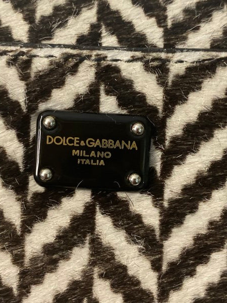 Dolce & Gabbana Chevron Rosalia Crossbody Bag