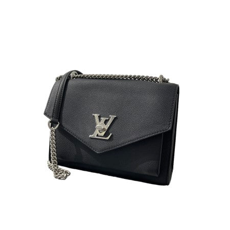 Louis Vuitton Black My Lockme Chain Bag