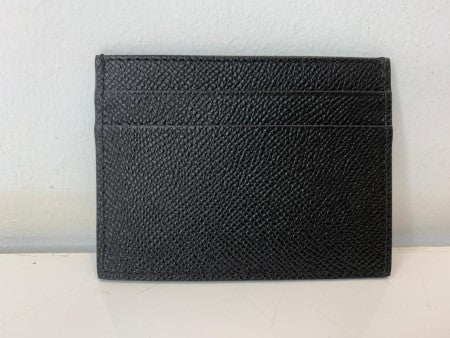 Dolce & Gabbana Black Crystal Logo Card Holder