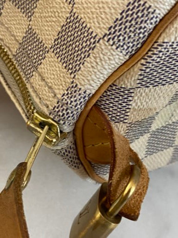 Louis Vuitton Damier Azur Speedy 30 Bag