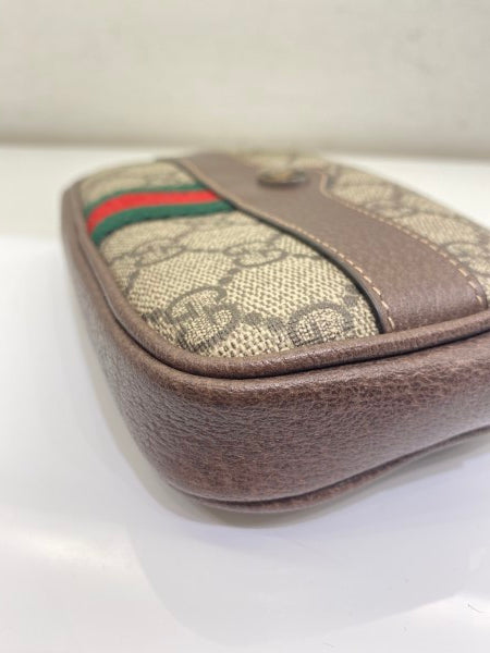 Gucci Bicolor GG Supreme Ophidia Belt Bag