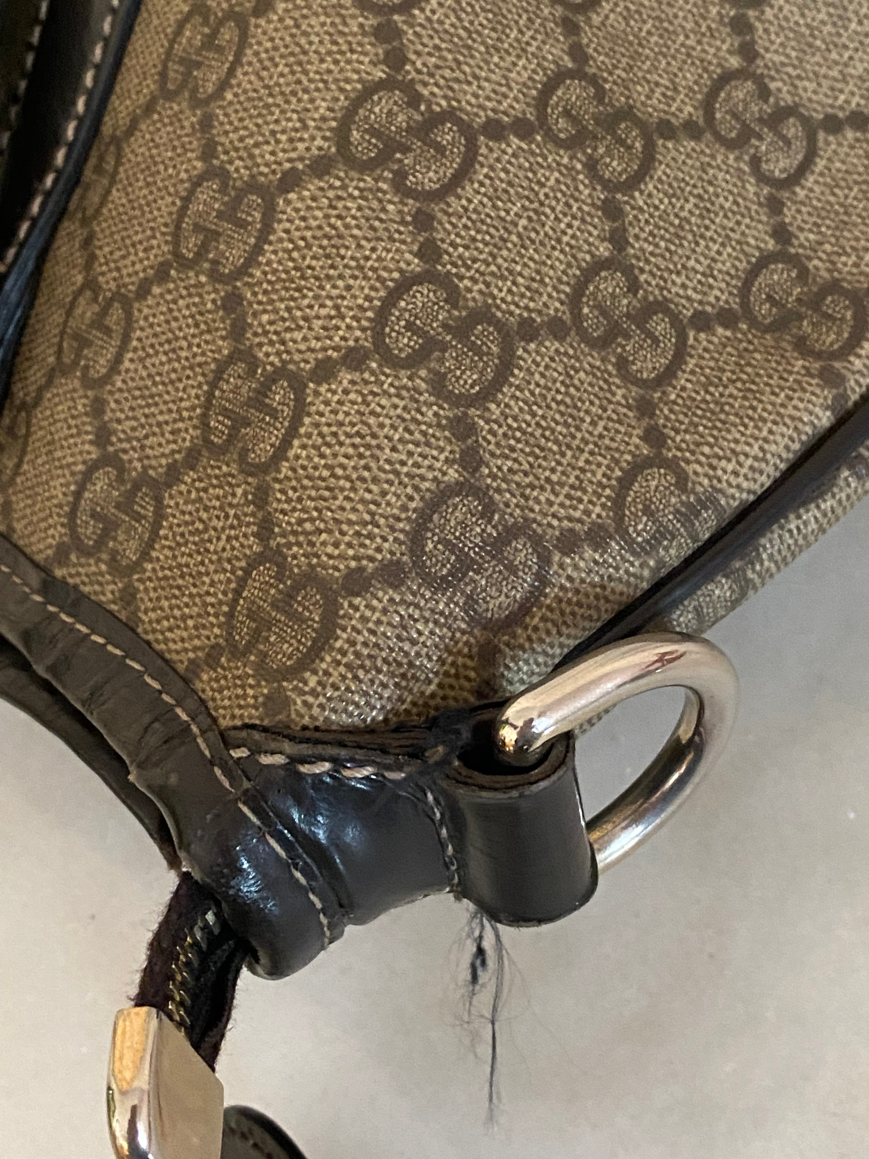 Gucci Brown Nice GG Tote Bag