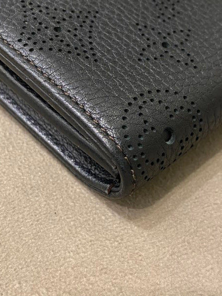 Louis Vuitton Black Empreiante Wallet with Initials