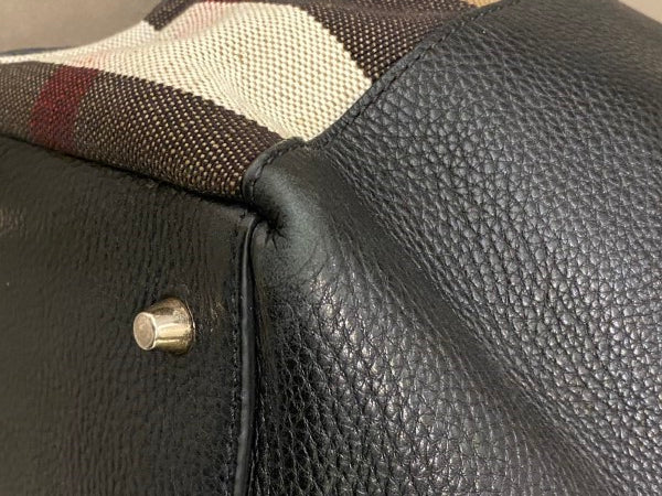 Burberry Black Maidstone Tote Bag