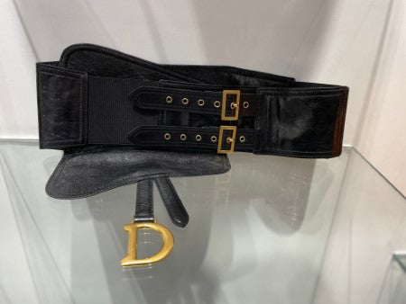 Christian Dior Black Belt