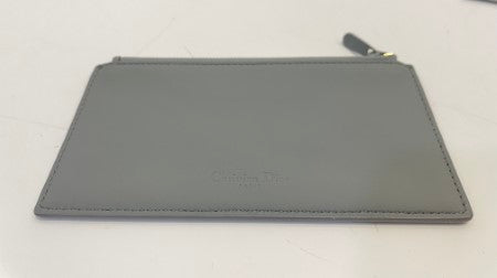 Christian Dior Grey Matt Wallet on Chain