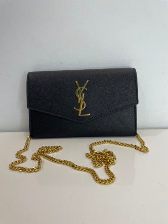 YSL Black Uptown Crossbody Bag