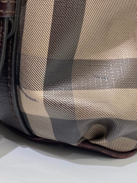 Burberry Bicolor Bridle House Check Bag