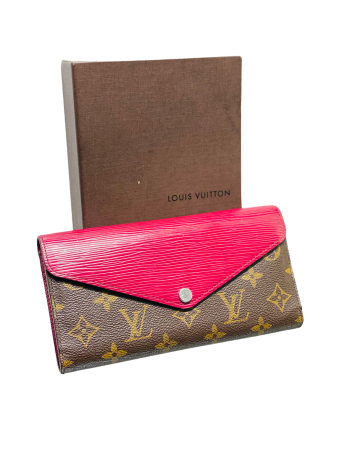 Louis Vuitton Monogram Red Marie-Lou Long Wallet