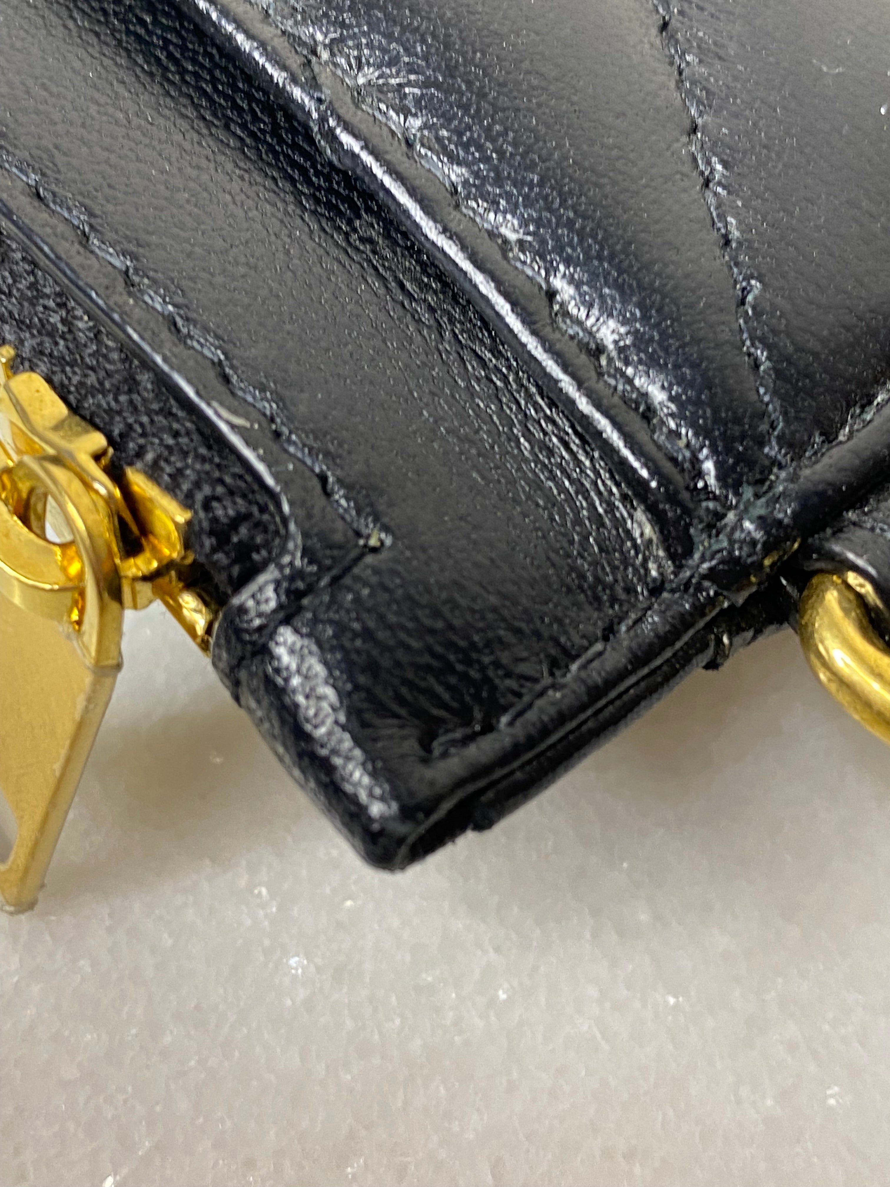 YSL Black Monogram Avec Cassandre Remo Pouch