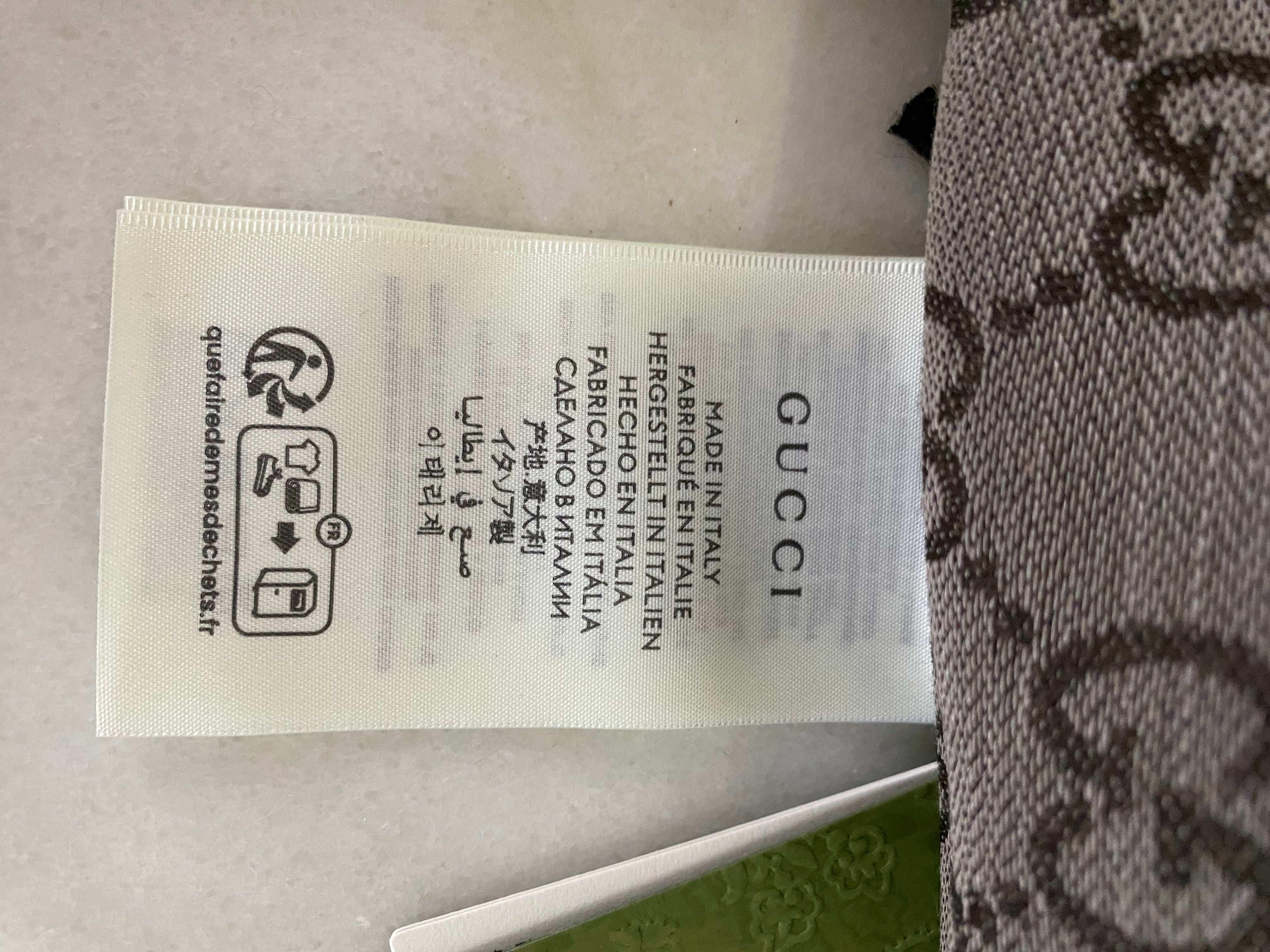 Gucci Brown GG Scarf