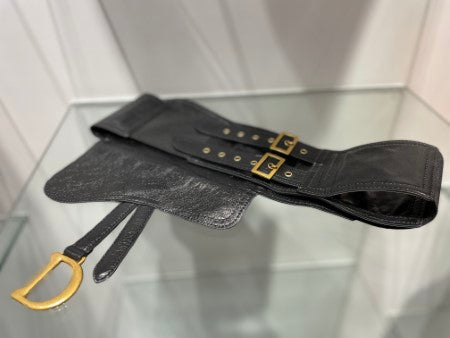 Christian Dior Black Belt