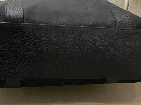 Gucci Black GG Tote Bag