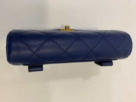 Chanel Blue CC Flap Belt Bag