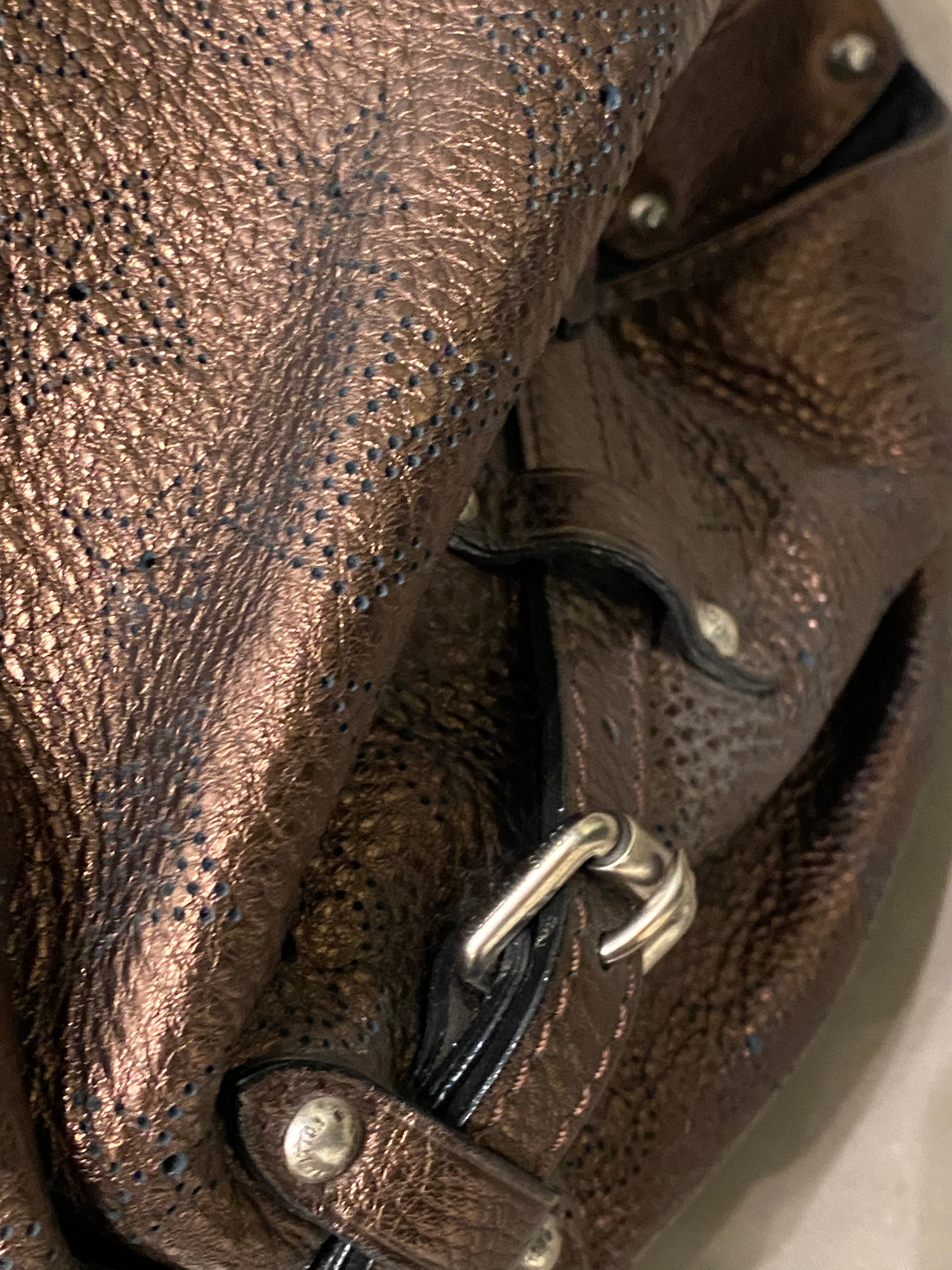 Louis Vuitton Brown Mahina Hobo Bag