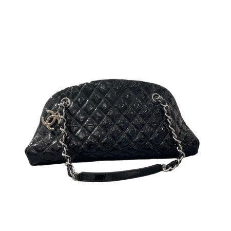Chanel Black Just Mademoiselle Bowling Bag