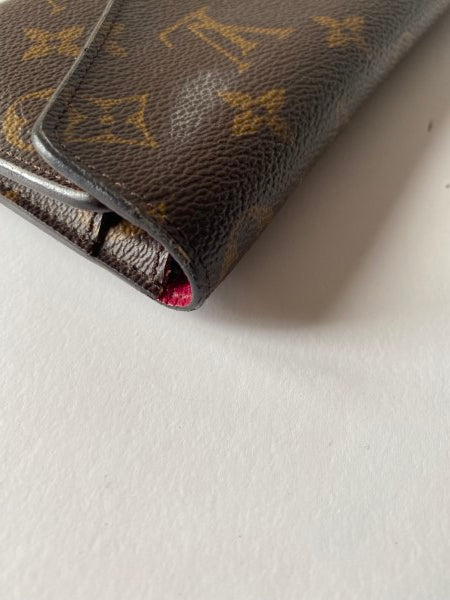 Louis Vuitton Monogram Red Josephine Wallet