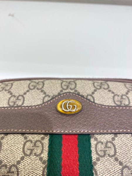 Gucci Bicolor GG Supreme Ophidia Belt Bag