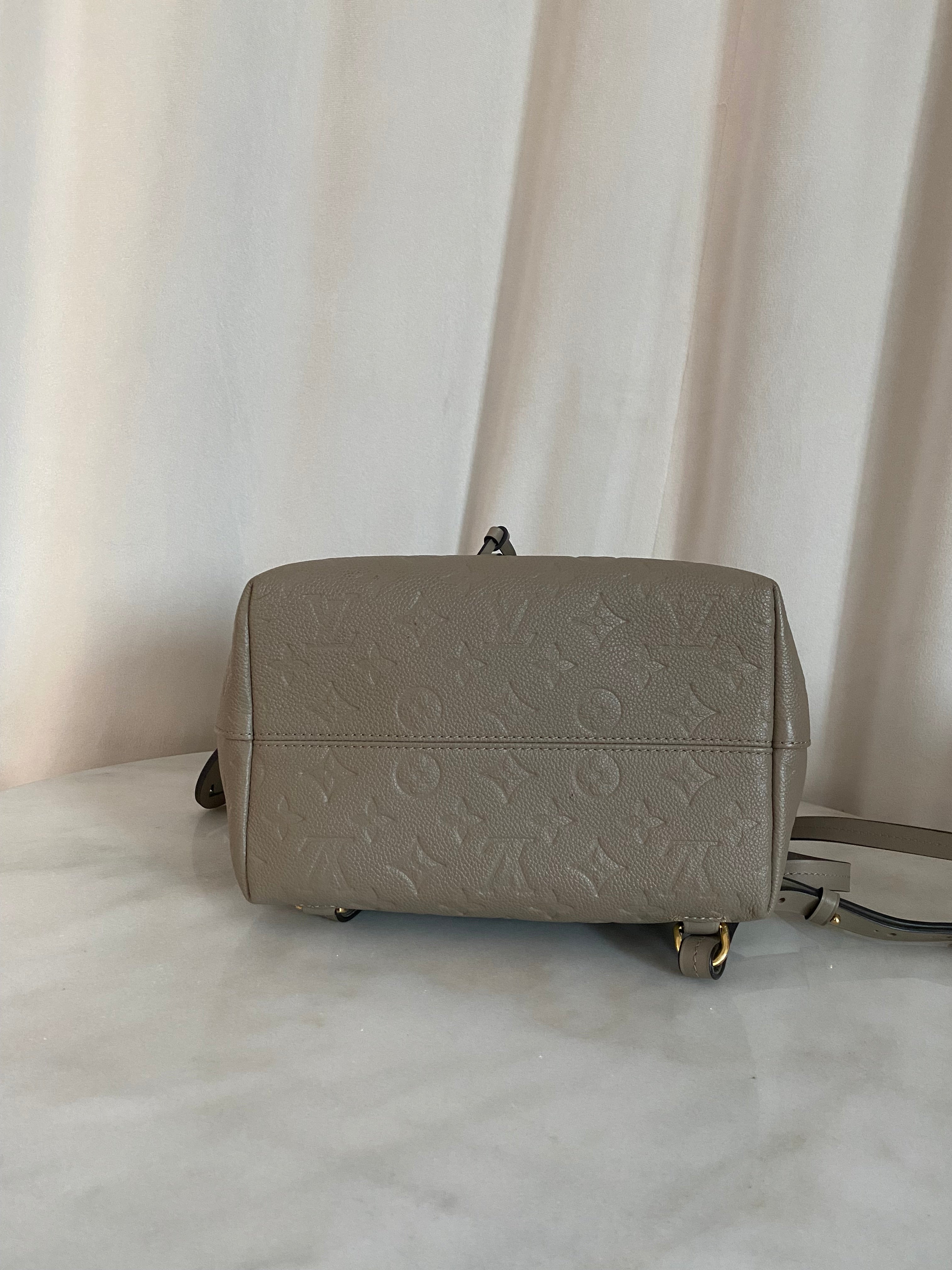 Louis Vuitton Nude Monogram Empreinte Montsouris Backpack Bag